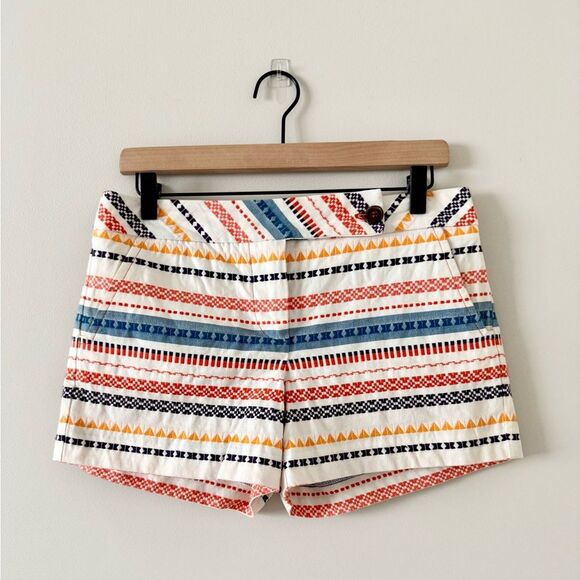 Trina Truck Soho Cotton Shorts in Multi Embroidery - Size 4 - Picture 1 of 5